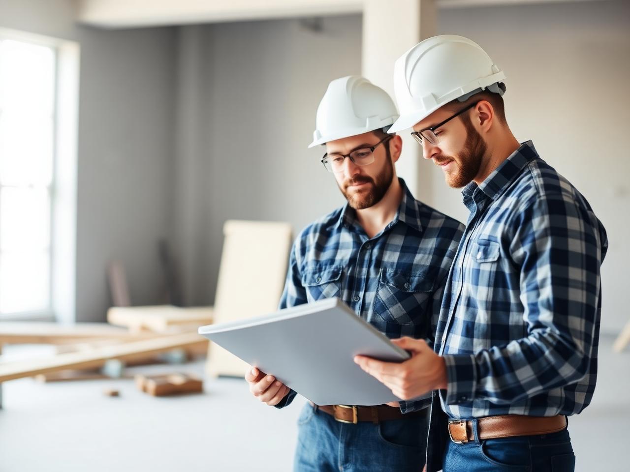 Equipe Facilita Obras gerenciando uma obra